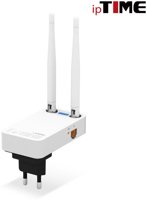 아이피타임 와이파이 무선 확장기 증폭기 EXTENDER-N300, 1개