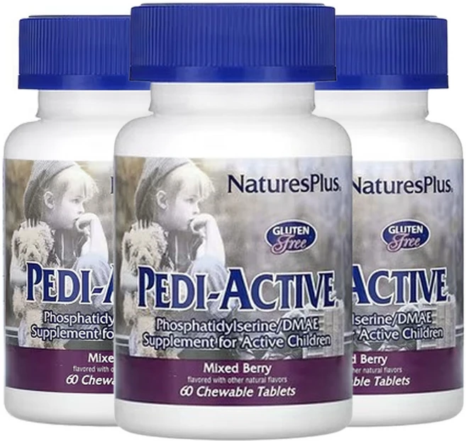 네이쳐스플러스 Pedi-Active 믹스 베리 츄어블, 3개, 60정 - 쿠팡