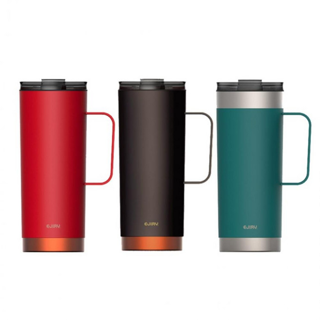 a1b2c3f 카페텀블러 에지리 블랑 텀블러600ml-R 보온 보냉 빨대텀블러 보냉텀블러 대용량텀블러, 매트블랙, 600ml, 1개