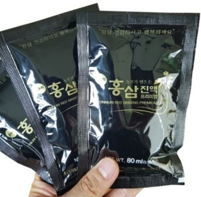 금산인삼농부가 만드는 온누리홍삼진액 80ml 60개입, 1개
