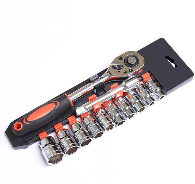 수공구 1/2 라쳇 소켓렌치 세트 12종 8~24mm 공구세트, 1개