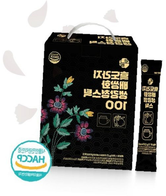 흑도라지 배 생강 쌍화 스틱 100포 건강식품 기획전, 1개