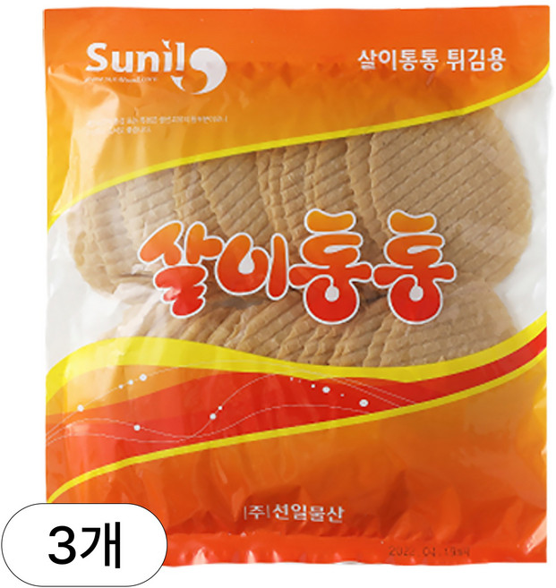 [인생건어물] 살이통통 튀김쥐포 400g 3봉 건어물 대용량 업소용