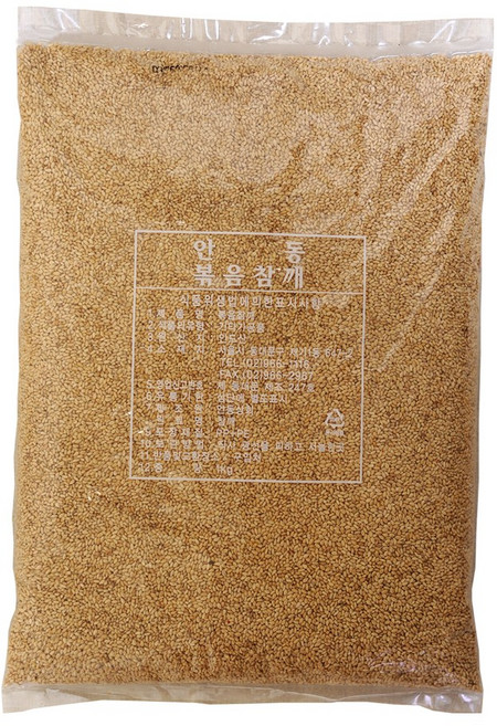 안동상회 볶음참깨, 1kg, 2개