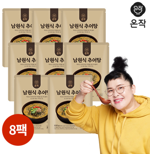 온작 이영자 남원식 추어탕 800g 5팩, 8개