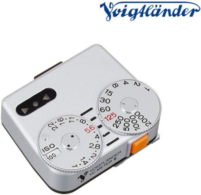 썬포토 정품 보이그랜더 VC Meter II 카메라 노출계 (실버), 1개