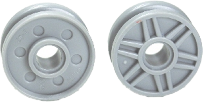 레고 부품 자동차 바퀴 휠 Wheel 18mm D. x 8mm with Fake Bolts and Shallow Spokes 56902, 1개