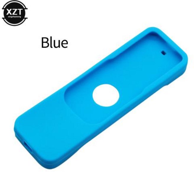 Apple TV 4K 4세대 Siri 컨트롤러 보호대용 실리콘 원격 제어 케이스 충격 방지 미끄럼 방지 보호 커버, 1개, 6. 파란