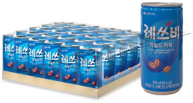 레쓰비 마일드, 200ml, 30개