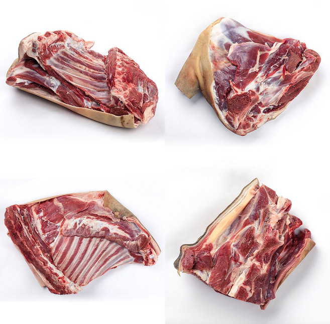 청원염소농장 국내산 염소고기 흑염소고기 모듬지육, 1개, 모듬지육(앞뒤갈5kg)