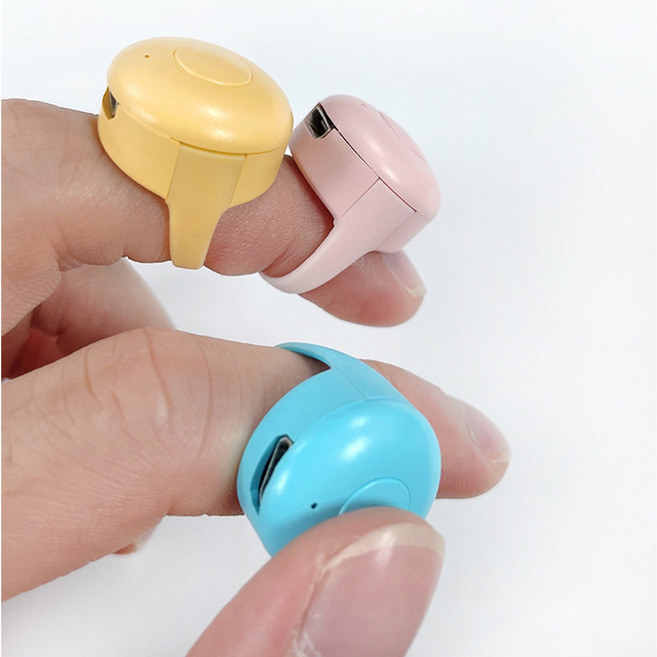 유튜브 인스타 페이지 넘기기 휴대폰 블루투스 리모컨, 1개, 랜덤