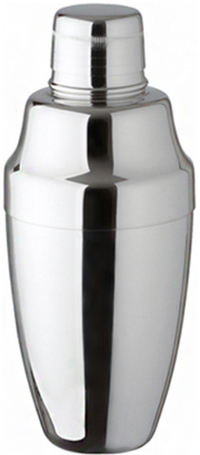 유키와 디럭스 유광 쉐이커 500ml, 실버, 1개