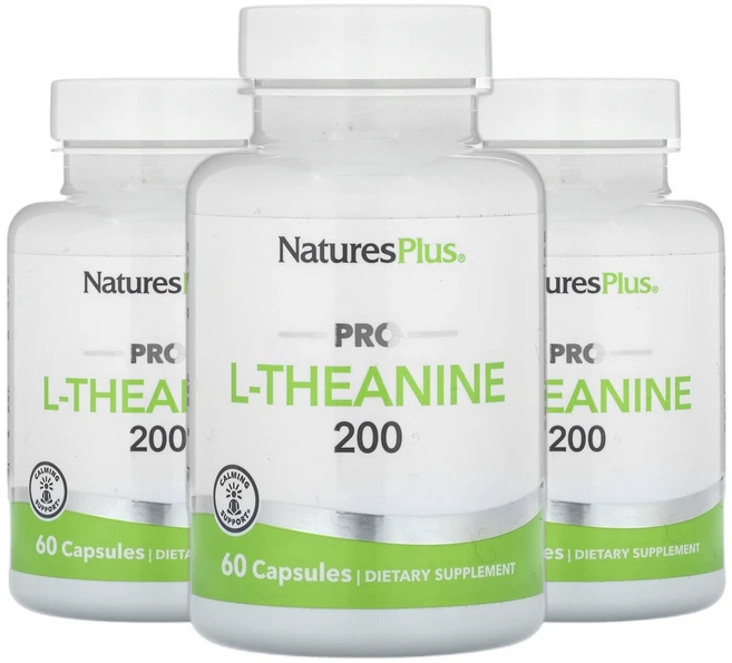 네이처스플러스 Pro L 테아닌 엘테아닌 200 캡슐 60정 2+1, 3개 - 쿠팡