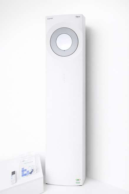 캐리어 최신형 인버터 1등급 THE OPUS 18평 스탠드 에어컨 EASB-0181RHAMD 설치, 일반배관형