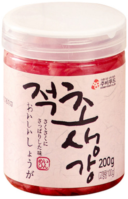 주비푸드 적초생강(병) 200g, 1개