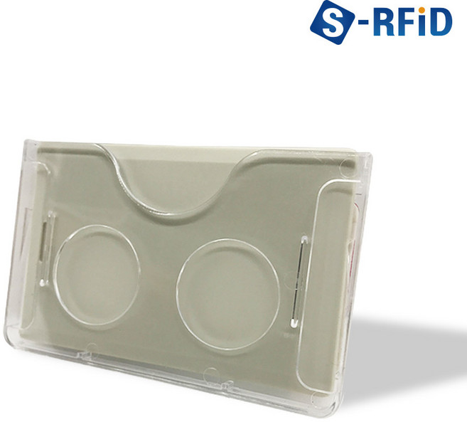 S-RFID 주차케이스+주차카드 아파트 차량출입카드 주차증 900mhz, 1개