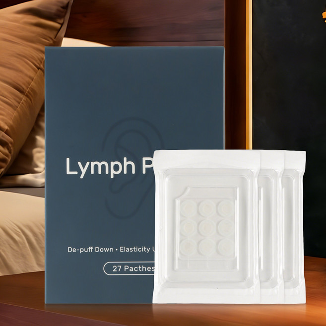 귀지압패치 이어액티브패치 이어 액티브 패치 귀 지압 패치 이어 테라피 귀 림프 마사지 패치 이어림프패치 귀림프 리프팅, 1개, 27개입