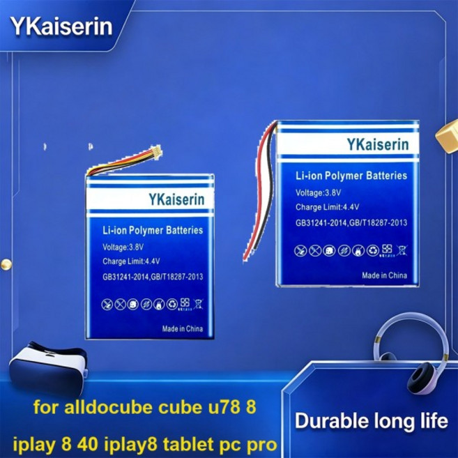 태블릿 배터리 고속 충전 T1020 5100-8600mAh Alldocube Cube U78 8 Iplay 40 IPLAY8 PC Pro용, 02 iPlay 8 Pro