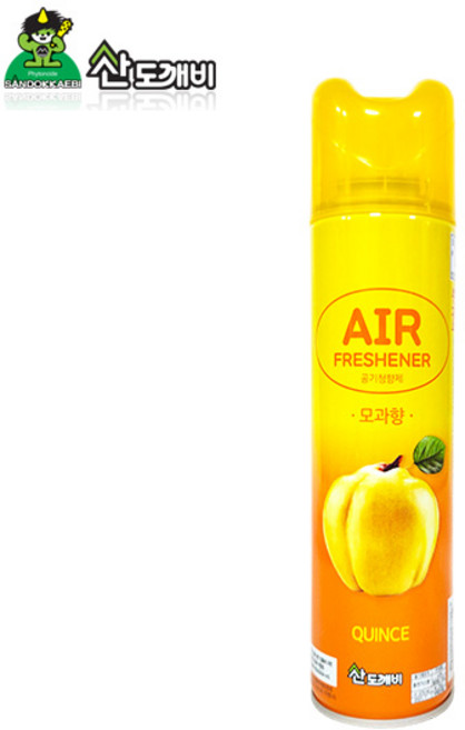 더크린 AF 공기청향제 스프레이 방향스프레이 캔 모과향, 1개, 300ml