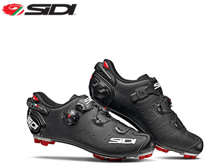 시디 2019 MTB슈즈 드래곤 5 매트(일반 MEGA), 매트레드블랙 41