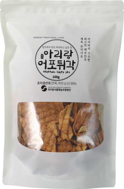 아리랑식품 바삭바삭 어포 부각, 10개, 100g