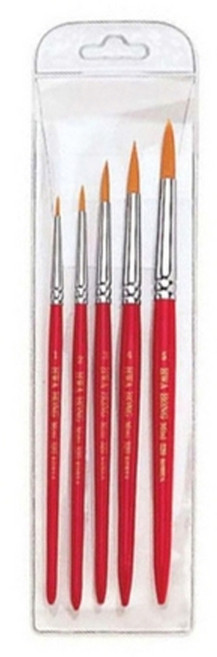 화홍 세필붓 320 5본세트 환붓