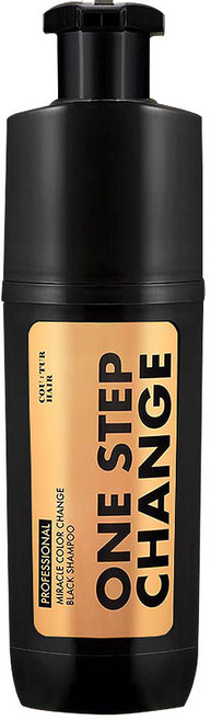 시즌3) 꾸띄르 헤어 컬러 체인지 새치 염색 샴푸 (멋내기갈색), 180ml, 1개