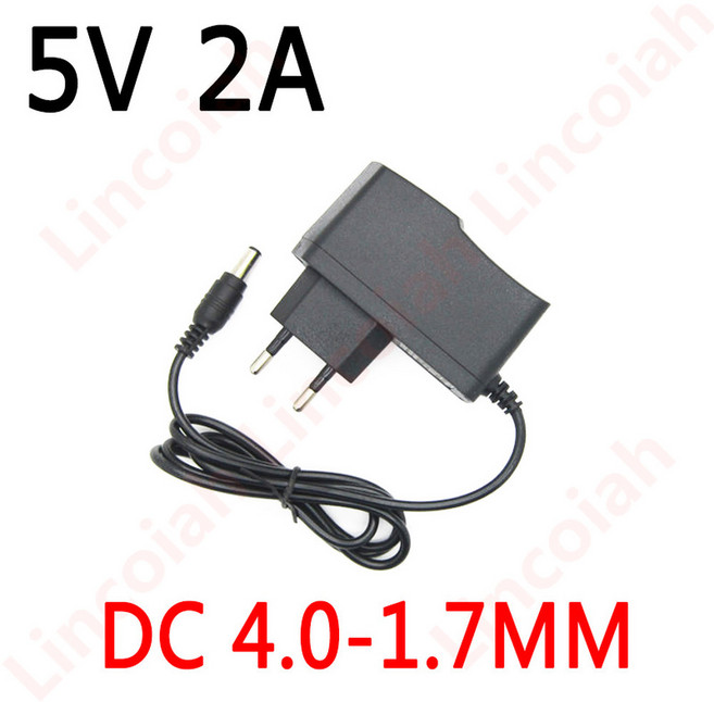 충전기 전원 어댑터 공급 장치 DC 4 0x1 7mm 소니 PSP 1000 2000 3000 샤오미 미박스 3S 용 1 개 5V 2A, 01 5V 2A DC 4.0-1.7MM, 1개