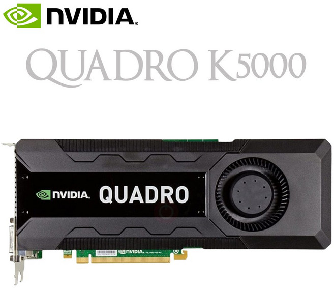 NVIDIA 영상편집 렌더링 설계 다용도 그래픽카드 Quadro K5000 D5 4GB