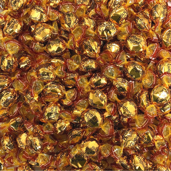 웨더스 오리지날 크리미필링 캔디 대용량 개별포장, 50개, 6.2g