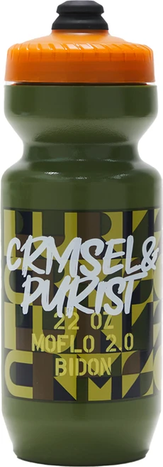 퓨리스트x크림서울 콜라보 디자인 프리미엄 물통, 1개, 650ml, 타이포 카모 우드랜드 - 쿠팡