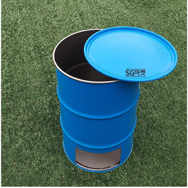 뚜껑 드럼소각통-대 / 드럼통 소각로 현장난로 아궁이, 드럼소각통