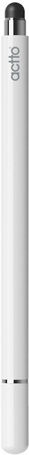 엑토 정전식 태블릿 갤럭시탭 아이패드 스타일러스 스마트 터치펜 PEN-09, White, 1개