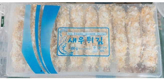 대량 새우튀김 30g/10입x20개 베트남 브레디드 쉬림프, 20개, 30g
