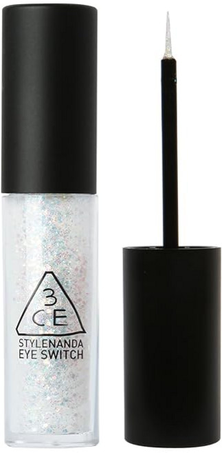 3CE 공식 EYE SWITCH 4.3g / 아이스 스위치 4.3g 아이메이크업 글리터 아이글리터 눈물주머니 메이크업 아이라이너 포인트 메이크업, 1개, 펄