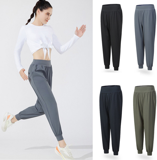 여자 헬스 런닝 홈트 운동 트레이닝 이너 레깅스 헬스복 여성조거팬츠