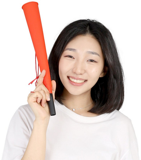 긴응원나팔 레드 응원도구 운동회 깔대기 부부젤라