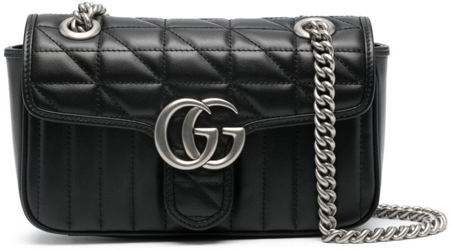 구찌 미니 GG 마몬트 숄더 백