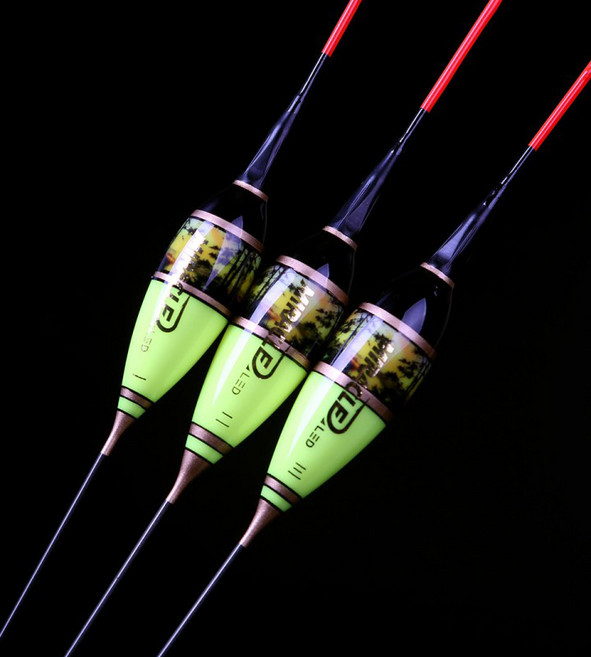 미라클 유자향 나노셀룰로오스 올림 민물 전자찌 5점등 붕어, 3호, 1개