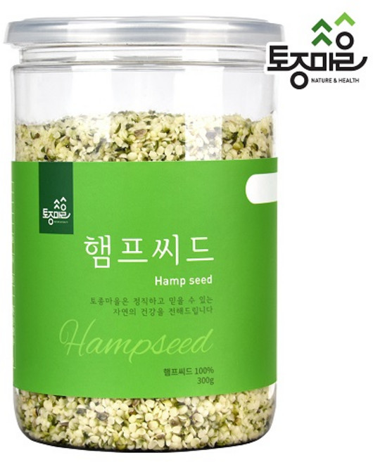 [토종마을] 캐나다산 햄프씨드(대마씨) 300g, 1개
