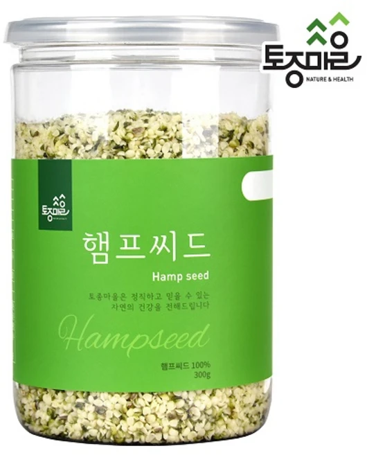 [토종마을] 캐나다산 햄프씨드(대마씨) 300g, 1개 - 쿠팡