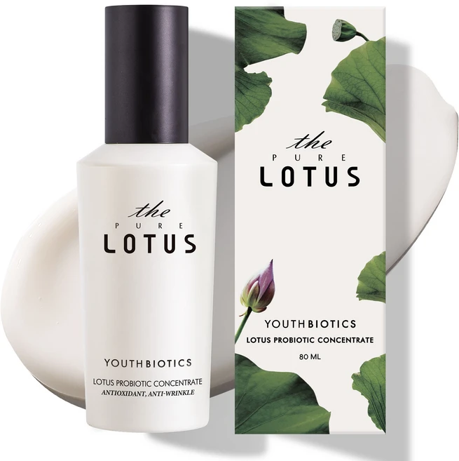 더퓨어로터스 속건조 비건 세럼 유스바이오틱스 연꽃발효 컨센트레이트 80ml 보습에센스, 80g, 1개 - 쿠팡