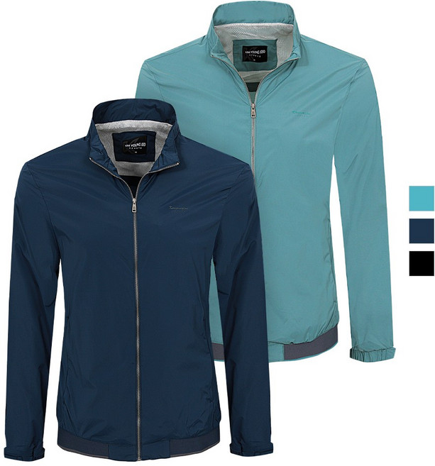 제로아웃도어 남성용 바람막이 등산복 스판 풀집업 경량자켓