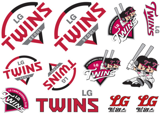 프로야구 구단 엠블램 스티커, LG트윈스, 1개