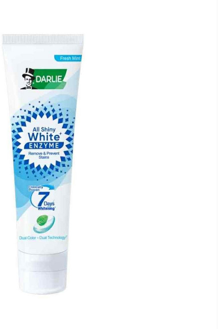 好來 Darlie 全亮白酵素牙膏 120g, 1個, 好來全亮白酵素-清新薄荷120g
