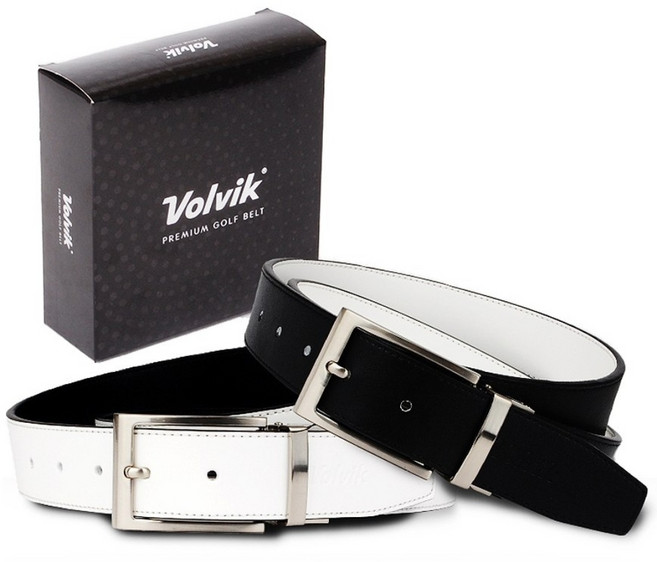 볼빅 리버서블 양면 벨트, (블랙화이트), 1개