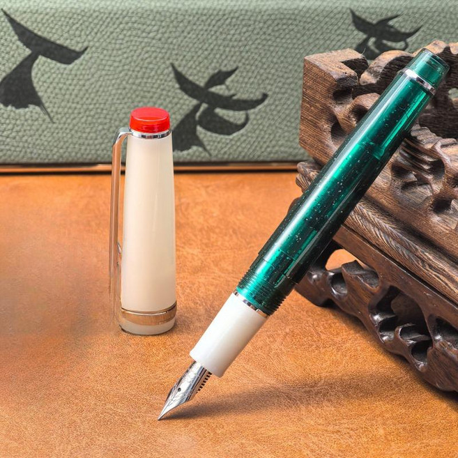 JINHAO 82 엑스트라 파인 EF 팁 아트펜 만년필 JINHAO 고급 학생용 비즈니스 사무용 JINHAO 전문가 선물 기념품 필기구 문구 JINHAO 디자인 명품 브랜드 클래식, EF-0.38MM, 민트소다