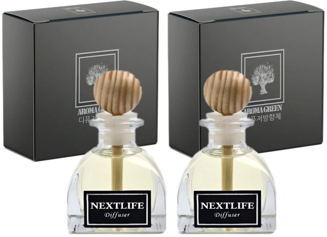 1+1 넥스트라이프 차량용 방향제 디퓨저 리필, 헤이즐넛커피, 1세트