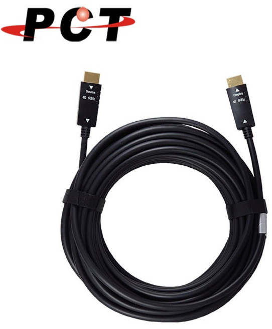 PCT HDMI主動式光纖線材 30公尺 HE98AOC-ST, 1個