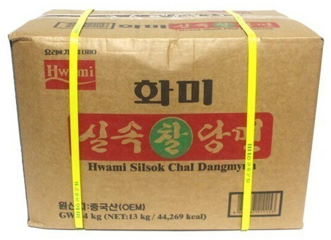 화미 실속찰당면 14kg 1개